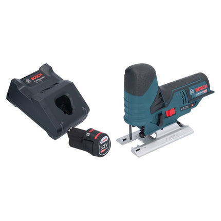 Bosch GST 12V-70 Seghetto alternativo professionale a batteria 12 V 70 mm + 1x batteria ricaricabile 2,0 Ah + caricabatterie