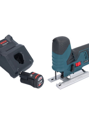 Bosch GST 12V-70 Sierra de calar profesional a batería 12 V 70 mm + 1x batería 3,0 Ah + cargador