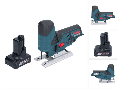 Bosch GST 12V-70 Professional Akku Stichsäge 12 V 70 mm + 1x Akku 6,0 Ah - ohne Ladegerät