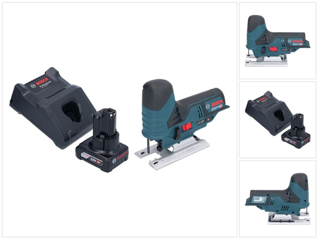 Bosch GST 12V-70 Seghetto alternativo professionale a batteria 12 V 70 mm + 1x batteria ricaricabile 6,0 Ah + caricabatterie