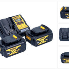 DeWalt DCB 1104 M2 set di avviamento batteria 12 V / 18 V 2x batteria 4,0 Ah + caricabatterie DCB 1104
