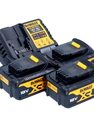 DeWalt DCB 1104 M3 Akku Starter Set 12 V / 18 V 3x Akku 4,0 Ah + DCB 1104 Ladegerät