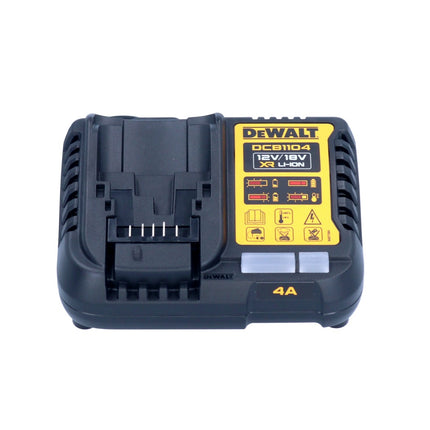 DeWalt DCB 1104 M4 set di avviamento batteria 12 V / 18 V 4x batteria 4,0 Ah + caricatore DCB 1104