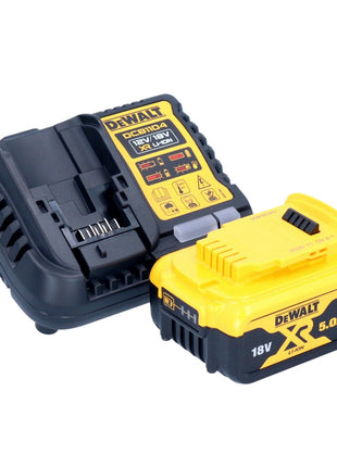 Zestaw startowy akumulatorów DeWalt DCB 1104 P1 12 V / 18 V 1x akumulator 5,0 Ah + ładowarka DCB 1104