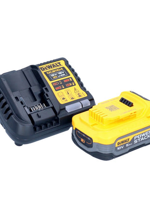 DeWalt DCB 1104 H1 Akku Starter Set 12 V / 18 V 1x Powerstack Akku 5,0 Ah + DCB 1104 Ladegerät