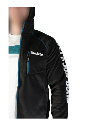 Veste Makita Polar Tec Hoodie L avec capuche Travail et loisirs ( 98P214-L ) 100 % polyester