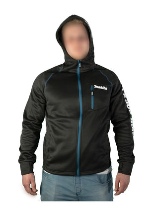 Makita Polar Tec Hoodie Jacket XL con capucha trabajo y ocio (98P214-XL) 100% poliéster