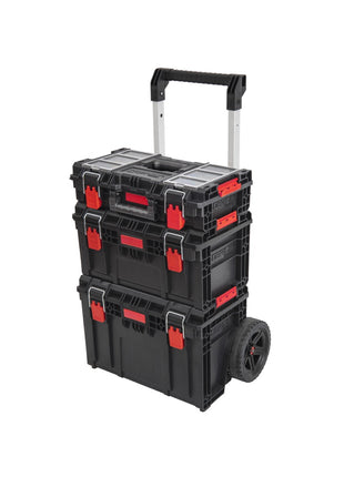 Toolbrothers RHINO XL Set 1 ECO Workshop Set + Werkzeugkoffer Comfort+ + Werkzeugkoffer Vario+ + Cart Plus Mobiler Werkzeugkoffer