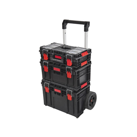 Toolbrothers RHINO XL Set 1 ECO Workshop Set + Werkzeugkoffer Comfort+ + Werkzeugkoffer Vario+ + Cart Plus Mobiler Werkzeugkoffer