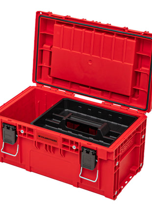 Toolbrothers Maletín de herramientas RHINO XL ULTRA Handling+ Custom con organizador apilable 535 x 327 x 277 mm 26 l IP66 con 5 inserciones y 10 divisores