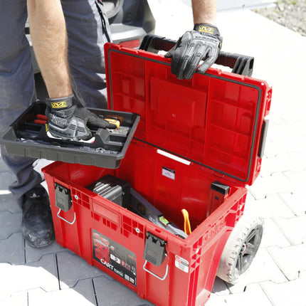 Toolbrothers RHINO XL Cart Plus ULTRA - Mobiler Werkzeugkoffer 37 l IP66 mit Doppelteleskopgriff