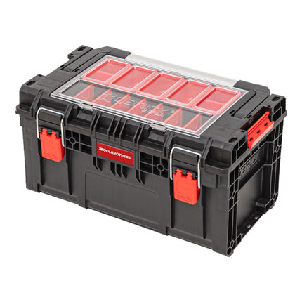 Toolbrothers RHINO XL Valigia portautensili  ECO Handling+ altezza L 26 l IP66 con divisori estraibili + cassette