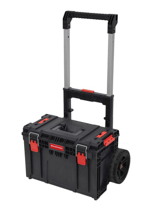 Toolbrothers RHINO XL Cart Plus ECO Vario+ Mobiler Werkzeugkoffer 37 l IP66 mit Doppelteleskopgriff