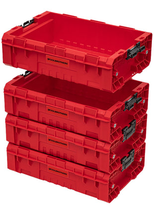 Toolbrothers RHINO L Caja de herramientas ULTRA Contenedor apilable personalizado 450 x 310 x 151 mm 9 l apilable