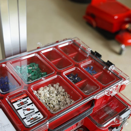 Toolbrothers RHINO L Organizer ULTRA Höhe L Boxen 6 l IP54 mit herausnehmbaren Boxen