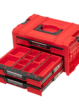 Toolbrothers RHINO L Cajón 3 ULTRA Organize+ maletín de herramientas 450 x 310 x 244 mm 13,5 l apilable IP54 con 3 cajones