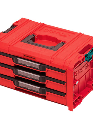 Toolbrothers RHINO L Cajón 3 ULTRA Organize+ maletín de herramientas 450 x 310 x 244 mm 13,5 l apilable IP54 con 3 cajones