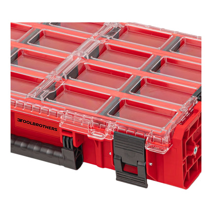 Toolbrothers RHINO XXL Organizer ULTRA altezza XL Scatole+ 13,5 l IP66 con scatole estraibili + divisori