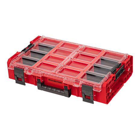 Toolbrothers RHINO XXL Organiseur ULTRA Hauteur XL Boîtes Custom 13,5 l IP66 avec 8 inlays et 6 séparateurs