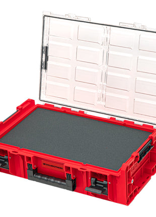 Toolbrothers RHINO XXL Organizador ULTRA Altura 2XL Personalizado Multicapa apilable 582 x 387 x 172 mm 13,5 l IP66 con inserto de espuma