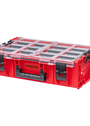 Toolbrothers RHINO XXL Organizador ULTRA Altura 2XL Personalizado Multicapa apilable 582 x 387 x 172 mm 13,5 l IP66 con inserto de espuma