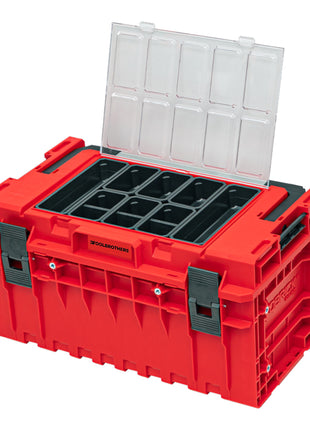 Toolbrothers Maletín de herramientas RHINO XXL ULTRA Handling+ altura L Organizador modular personalizado 585 x 385 x 320 mm 38 l apilable IP66