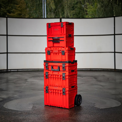 Toolbrothers RHINO XXL Werkzeugkoffer ULTRA Vario+ Höhe M 15,4 l IP66 mit herausnehmbaren Trennwänden