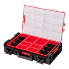 Toolbrothers RHINO XXL Organizador ECO altura XL cajas 582 x 387 x 131 mm 13,5 l IP66 con 6 inserciones y 6 divisores