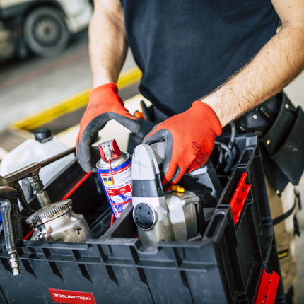 Toolbrothers RHINO XXL Tool Box ECO Custom 35 l impilabile con divisori rimovibili