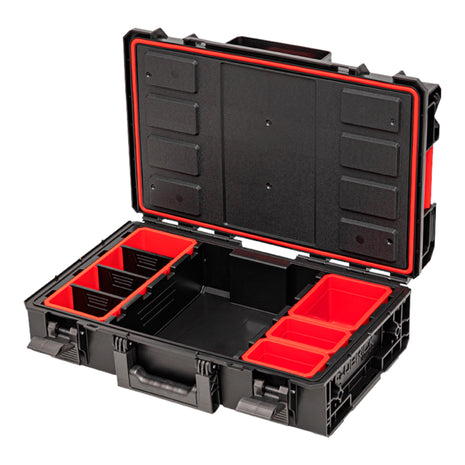 Toolbrothers Maletín de herramientas RHINO XXL ECO Comfort+ altura M organizador modular 585 x 385 x 190 mm 15,4 l apilable IP66