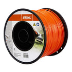 Stihl Fil de coupe rond 2,4 mm x 253 m de long Orange ( 00009302246 ) pour la coupe des bordures de gazon