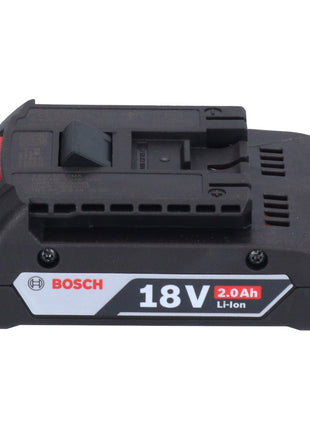 Bosch GSR 18V-55 Taladro atornillador inalámbrico profesional 18 V 55 Nm sin escobillas + 1x batería 2,0 Ah + L-Case - sin cargador