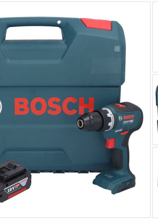 Bosch GSR 18V-55 Professional Akku Bohrschrauber 18 V 55 Nm Brushless + 1x Akku 4,0 Ah + L-Case - ohne Ladegerät