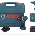 Bosch GSR 18V-55 Trapano avvitatore professionale a batteria 18 V 55 Nm brushless + 1x batteria ricaricabile ProCORE 4,0 Ah + valigetta L - senza caricabatterie
