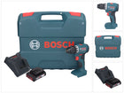 Bosch GSR 18V-45 Professional Akku Bohrschrauber 18 V 45 Nm Brushless + 1x Akku 2,0 Ah + Ladegerät + L-Case