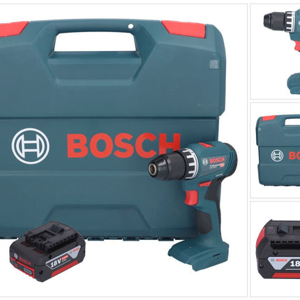 Bosch GSR 18V-45 Professional Akku Bohrschrauber 18 V 45 Nm Brushless + 1x Akku 4,0 Ah + L-Case - ohne Ladegerät