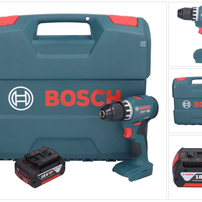 Bosch GSR 18V-45 Professional Akku Bohrschrauber 18 V 45 Nm Brushless + 1x Akku 5,0 Ah + L-Case - ohne Ladegerät