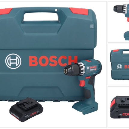 Bosch GSR 18V-45 Professional Akku Bohrschrauber 18 V 45 Nm Brushless + 1x ProCORE Akku 4,0 Ah + L-Case - ohne Ladegerät