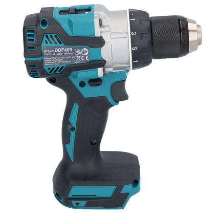 Trapano avvitatore a batteria Makita DDF 489 Z 18 V 73 Nm brushless solo - senza batteria, senza caricabatterie