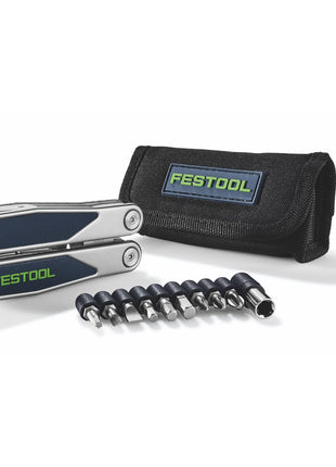 Festool MT-FT1 Multitool 20 in 1 ( 577934 ) Zange / Drahtschneider / Feile / Schraubendreher / Dosenöffner / Kapselheber / Säge / Glasbrecher / Bit-Satz von RICHARTZ