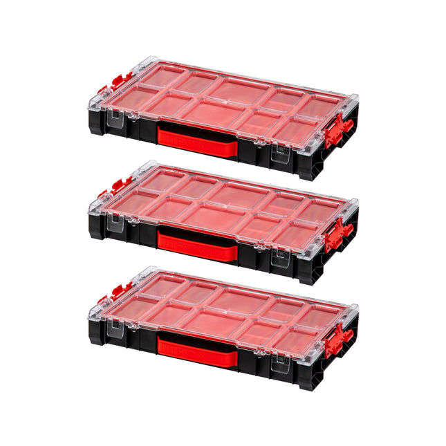 Qbrick System 3x PRO 100 Organiser 452 x 296 x 79 mm 5 l impilabile IP54
