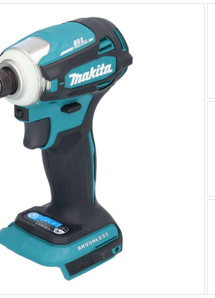 Makita DTD 172 Z Llave de impacto a batería 18 V 180 Nm 1/4" sin escobillas solo - sin batería, sin cargador