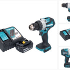 Makita DHP 489 RM1 trapano a percussione a batteria 18 V 73 Nm brushless + 1x batteria ricaricabile 4,0 Ah + caricabatterie