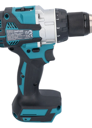 Makita DHP 489 RM Perceuse-visseuse à percussion sans fil 18 V 73 Nm Brushless + 2x batterie 4,0 Ah + chargeur