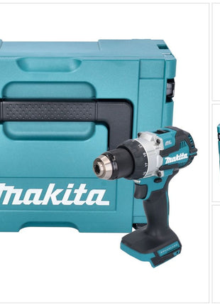 Taladro percutor inalámbrico Makita DHP 489 ZJ 18 V 73 Nm Brushless + Makpac - sin batería, sin cargador