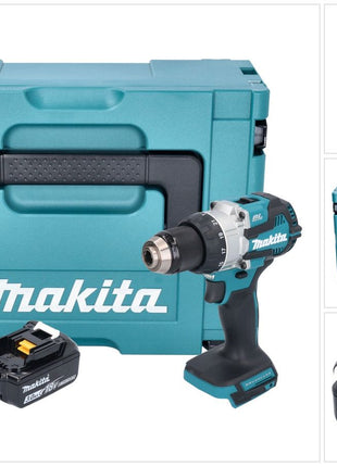 Makita DHP 489 F1J akumulatorowa wiertarko-wkrętarka udarowa 18 V 73 Nm bezszczotkowa + 1x akumulator 3,0 Ah + Makpac - bez ładowarki