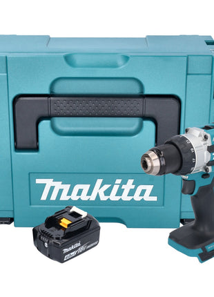 Makita DHP 489 M1J Perceuse-visseuse à percussion sans fil 18 V 73 Nm Brushless + 1x batterie 4,0 Ah + Makpac - sans chargeur