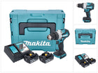 Makita DHP 489 RTJ Akku Schlagbohrschrauber 18 V 73 Nm Brushless + 2x Akku 5,0 Ah + Ladegerät + Makpac