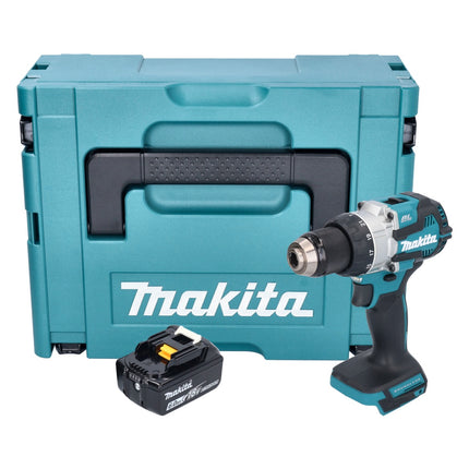 Makita DHP 489 G1J trapano a percussione a batteria 18 V 73 Nm brushless + 1x batteria ricaricabile 6,0 Ah + Makpac - senza caricabatterie