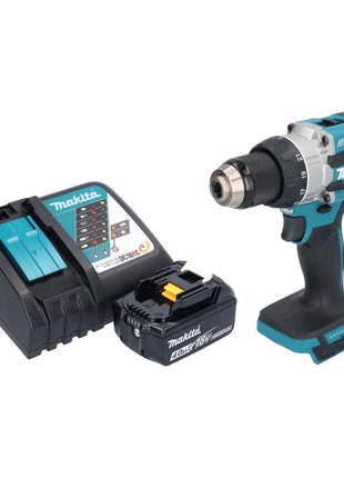 Makita DDF 489 RM1 taladro atornillador inalámbrico 18 V 73 Nm sin escobillas + 1x batería 4,0 Ah + cargador